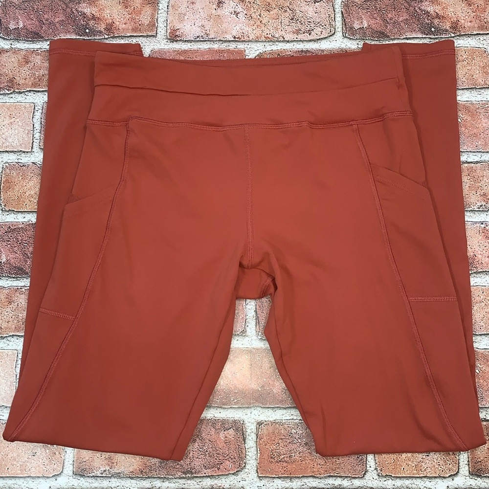 Forever 21 orange leggings size M